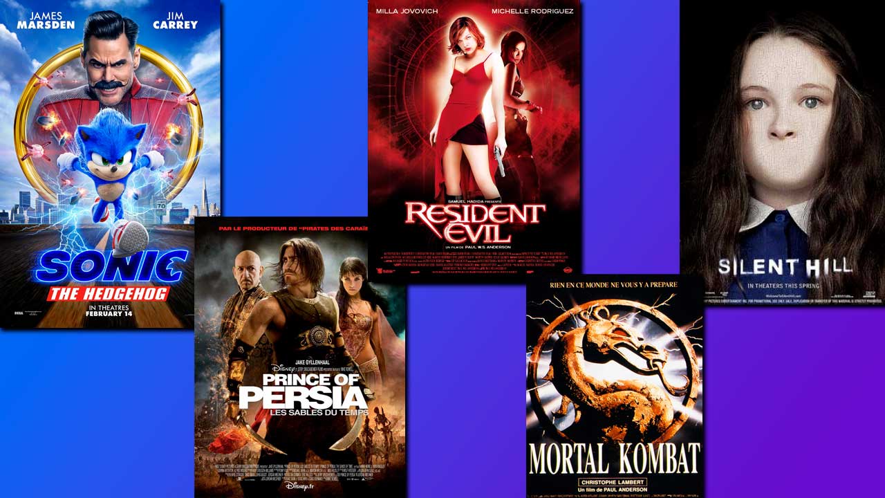 adaptations, jeux rétro, films, succès, échecs