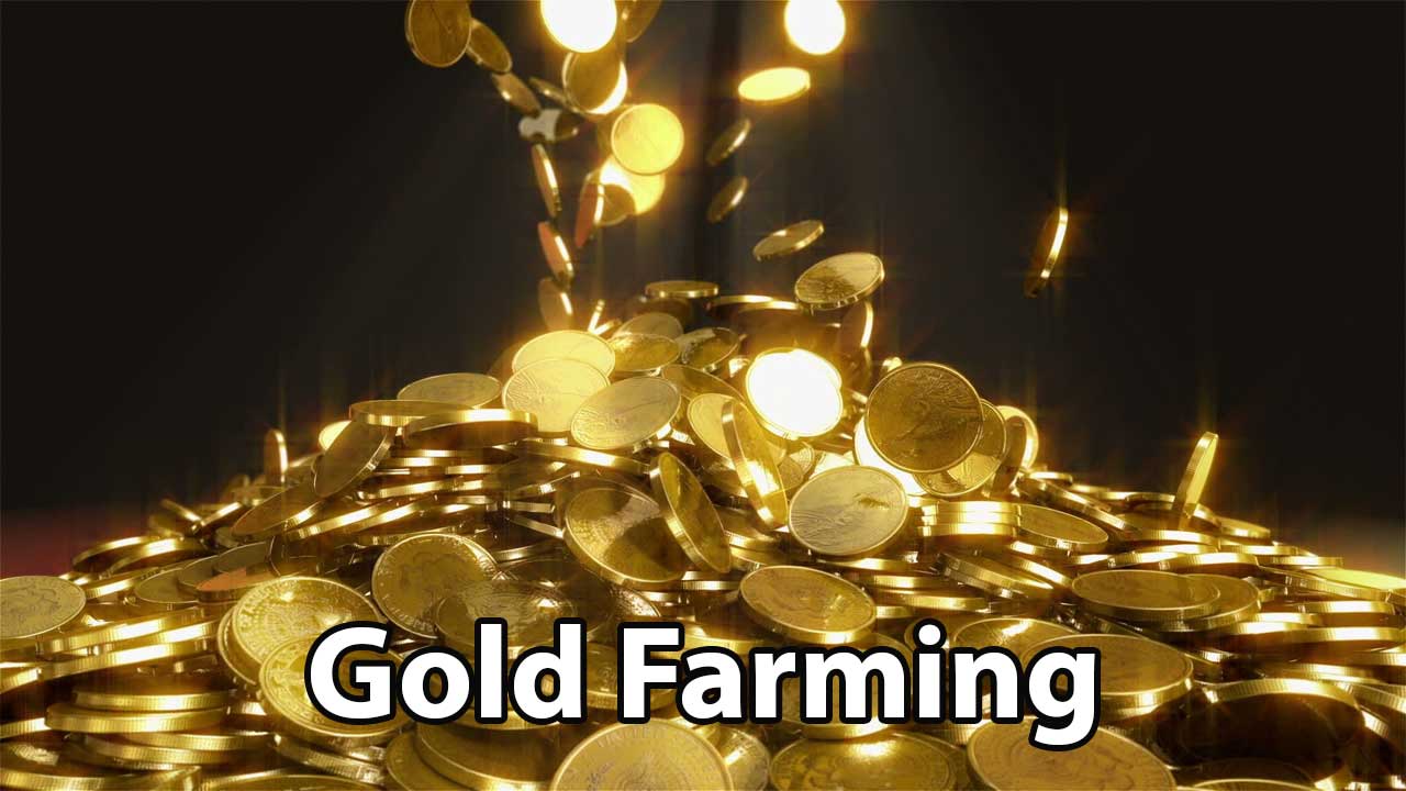 Gaming et Gold Farming, gagner de l'argent, Risques et avantages, risques du gold farming, avantages du gold farming,