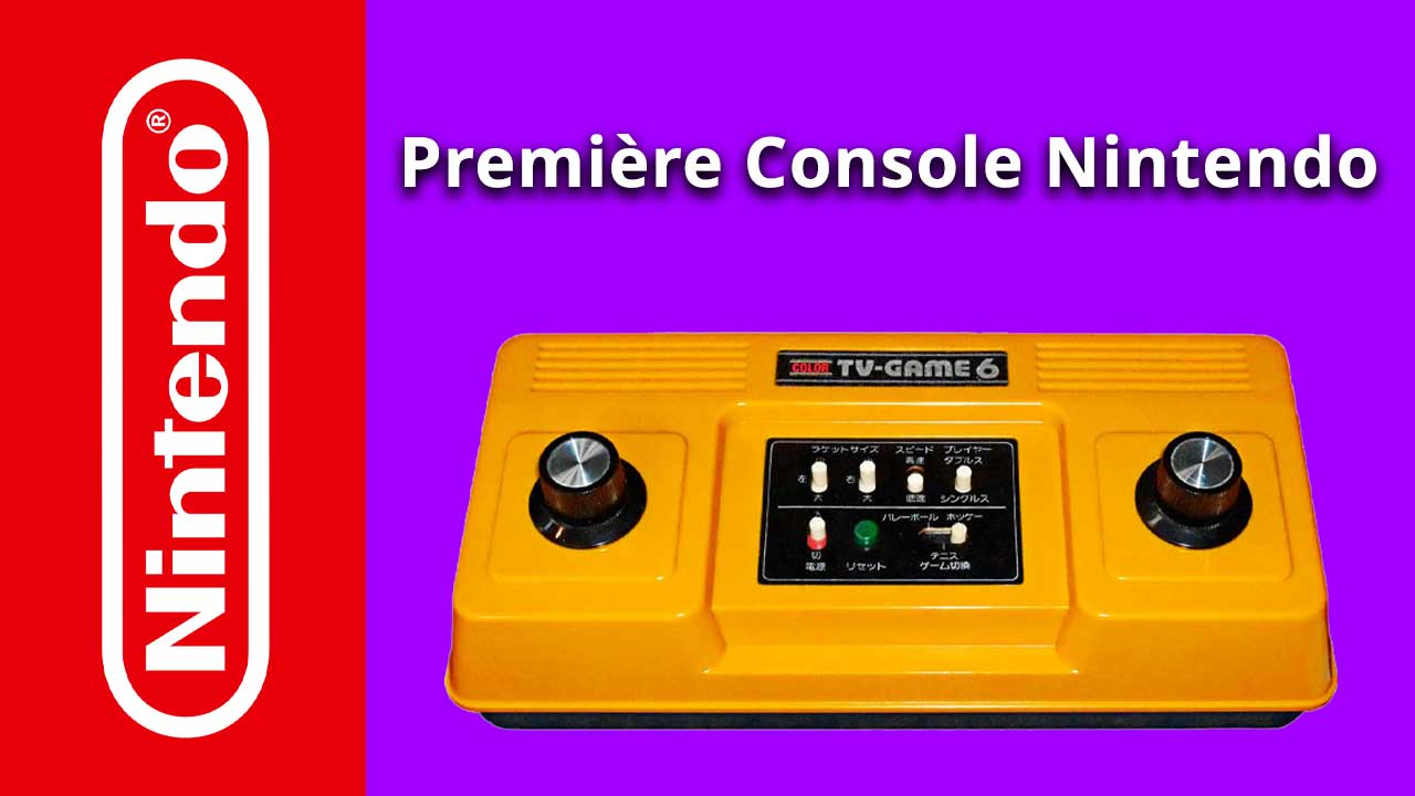 Color TV-Game 6, rétrogaming, console, Nintendo, jeux vidéo, Tennis (Pong), Hockey sur glace, Volleyball, histoire du jeu vidéo