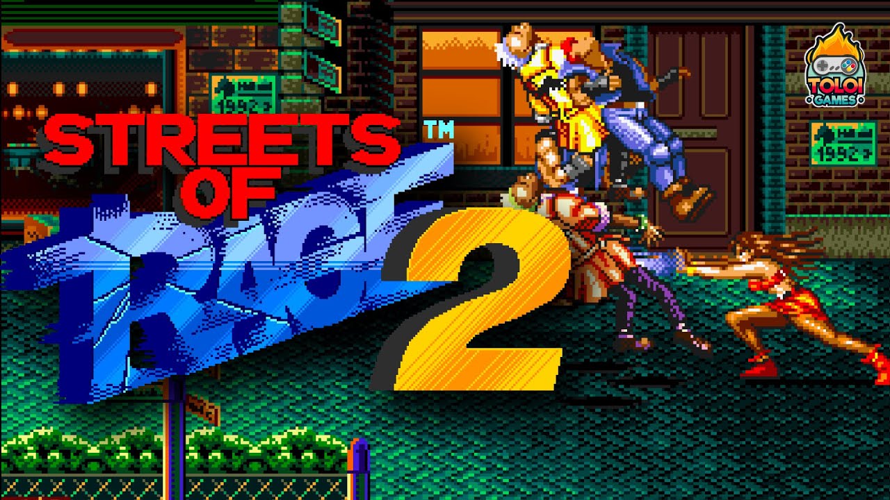 Streets of Rage 2, Sega, Mega Drive, jeux vidéo, jeu vidéo des années 90