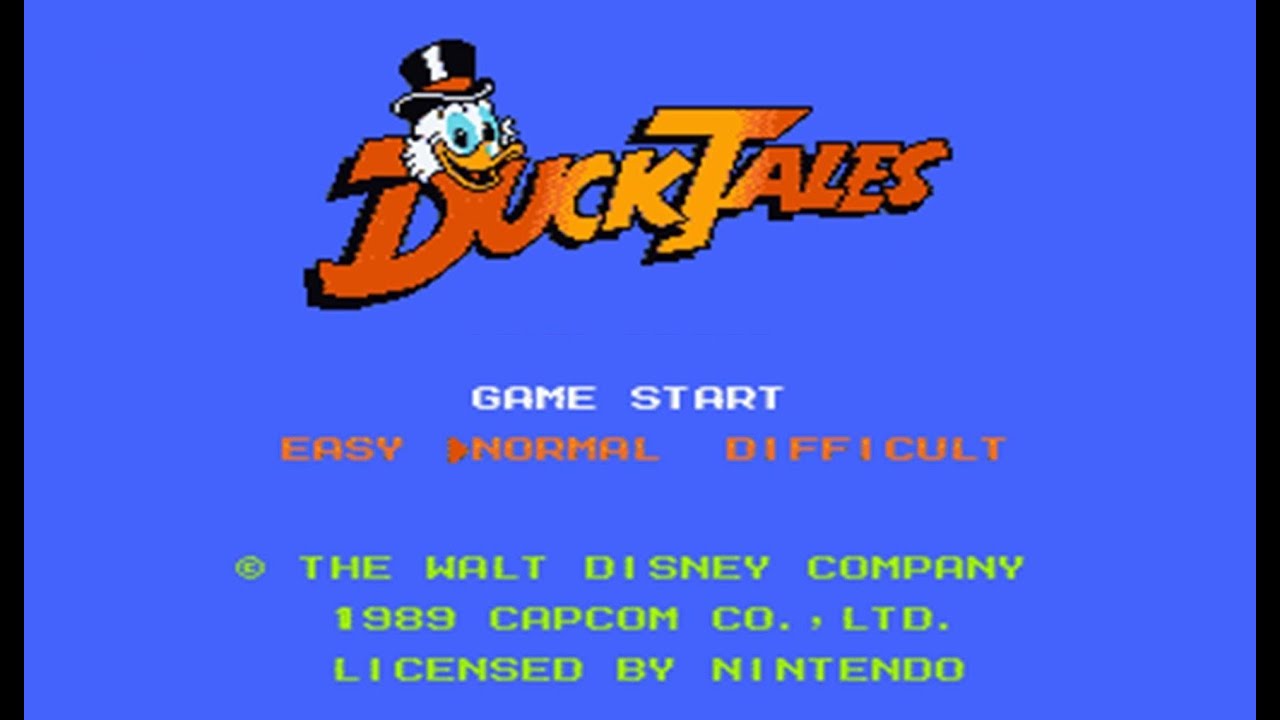 DuckTales, Nes, remasterisée, plateforme, 1989