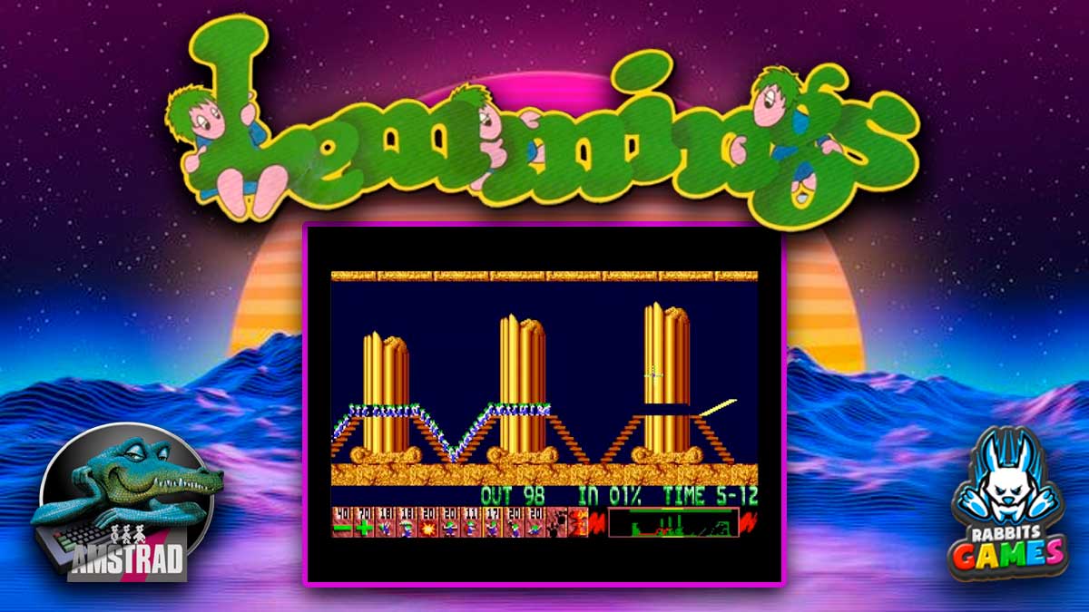 Lemmings sur Amstrad CPC : Redécouvrez un Puzzle Culte !, Lemmings sur Amstrad CPC, Puzzle Stratégique, Jeu Rétro, Classique du Gaming, Amstrad CPC Gaming