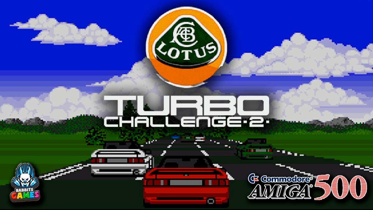 Lotus Turbo Challenge 2 sur Amiga 500 : Une Légende du Rétrogaming, Lotus Turbo Challenge 2 sur Amiga 500, Course arcade Amiga, Rétrogaming classique, Lotus Challenge gaming, Amiga 500 jeux cultes