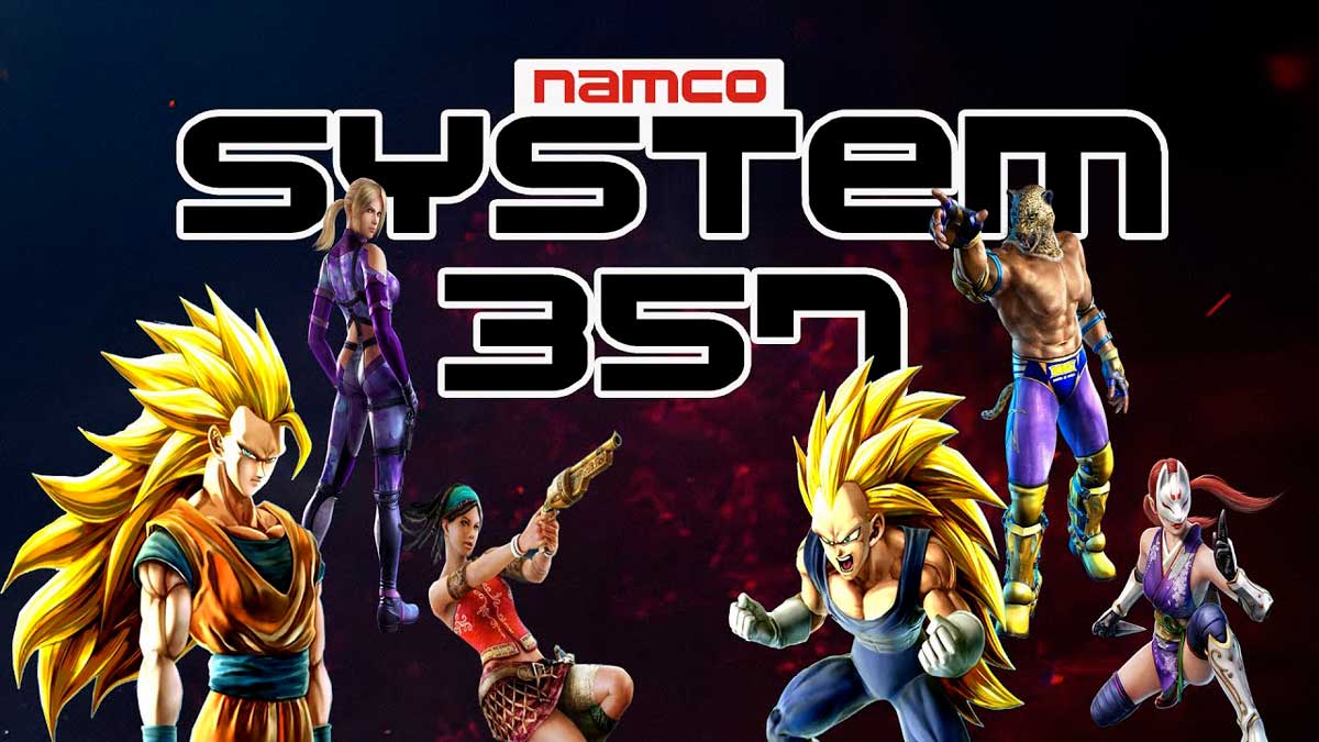 Pack ROMs Namco System 357 : Plongée dans l'Univers du Rétrogaming, Pack ROMs Namco System 357, Namco System 357, Rétrogaming, Pack ROMs, Jeux vidéo, Arcade