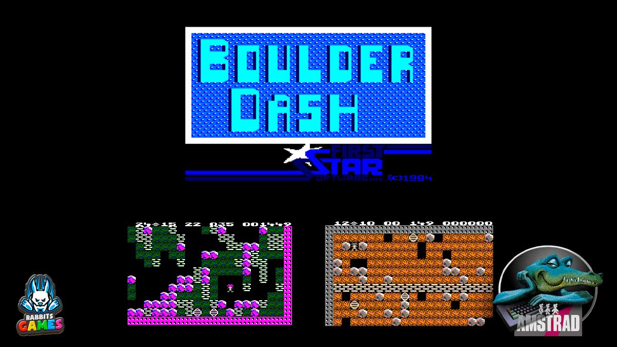 Boulder Dash sur Amstrad CPC : Une aventure souterraine captivante, Boulder Dash sur Amstrad CPC, Boulder Dash, Amstrad CPC, jeu rétro, stratégie Boulder Dash, classique du jeu vidéo