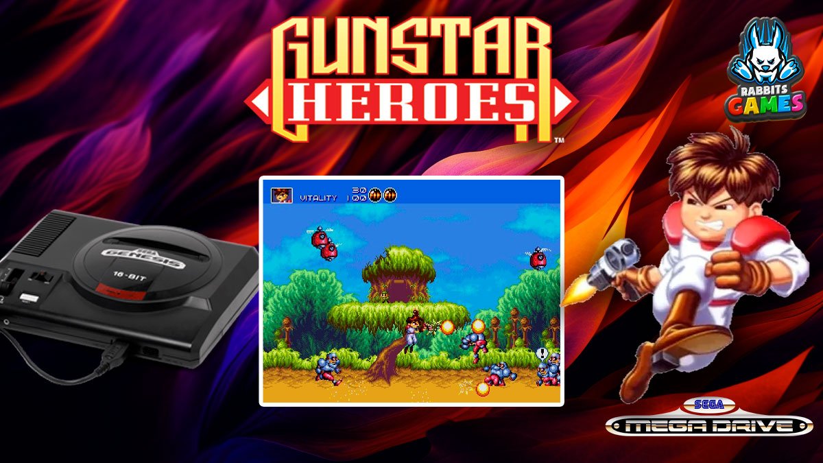 Gunstar Heroes sur Megadrive : Un Classique Indémodable du Jeu Vidéo, Gunstar Heroes sur Megadrive, gameplay innovant, coopération en jeu, niveaux dynamiques, boss mémorables