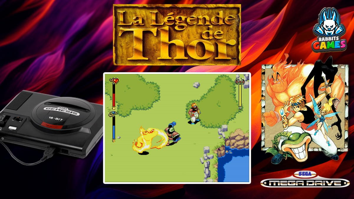 La Légende de Thor sur Megadrive: Une Aventure Mythique, La Légende de Thor sur Megadrive, action-aventure, esprits élémentaires, Sega Megadrive, gameplay dynamique, quête épique