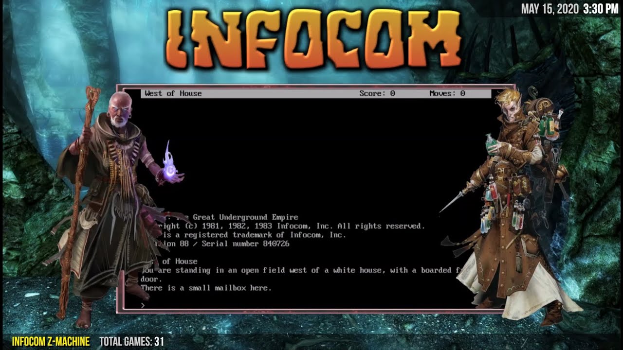Pack ROMs Infocom Z Machine : Une Révolution Dans Les Jeux D'Aventure 