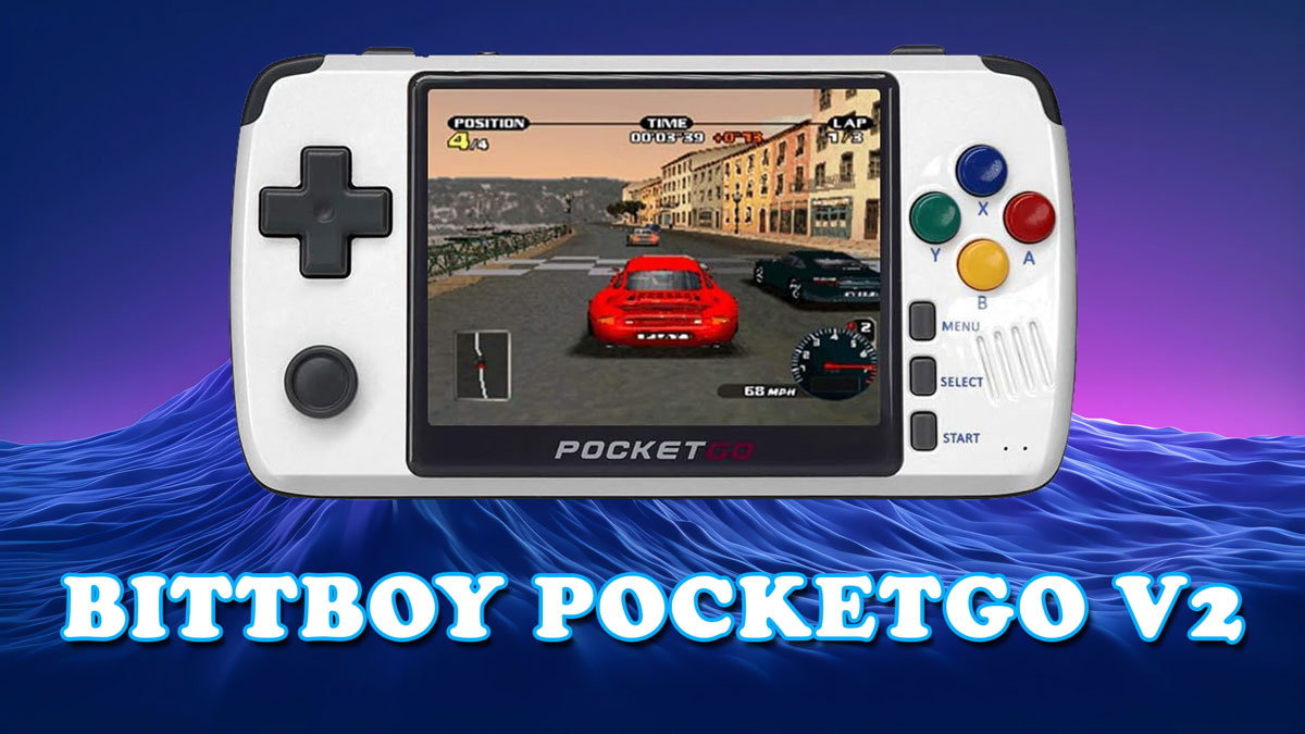 La Console Portable BittBoy PocketGo V2 : Replongez Dans Le Rétrogaming