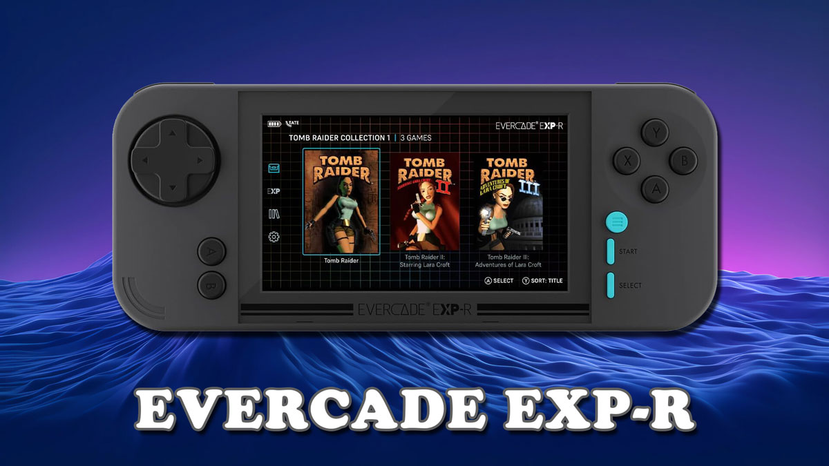 Console portable Evercade EXP-R : Le meilleur du retrogaming portable, console portable Evercade EXP-R, rétro gaming, Blaze Entertainment, cartouches Evercade, jeux classiques