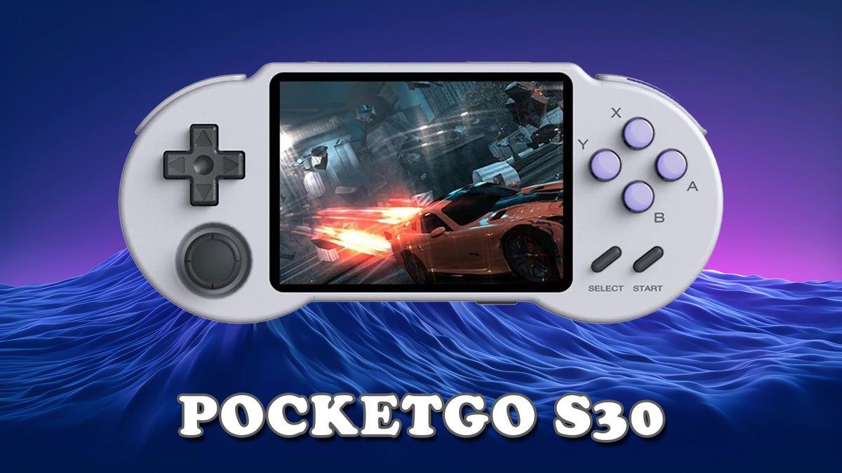 La Console Portable PocketGo S30 : Expérience rétro ultime, console portable PocketGo S30, rétrogaming, émulateurs, jeux rétro, design classique