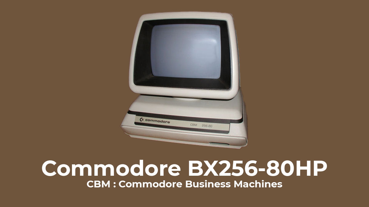 Le Commodore BX256-80HP Révolutionne l'Informatique Professionnelle des Années 80, Commodore BX256-80HP, informatique professionnelle, années 80, innovation, performances