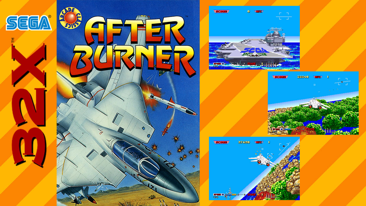 After Burner Complete sur Sega 32X : Plongée dans l'Univers des Combats Aériens Épiques