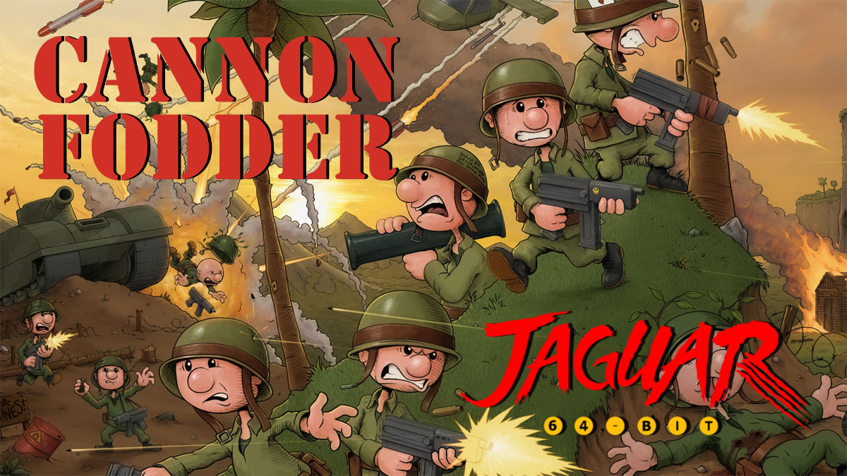 Cannon Fodder sur Atari Jaguar : Revivez l'Épopée Stratégique