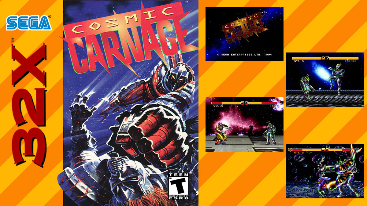 Cosmic Carnage sur Sega 32X : Un Voyage Intergalactique dans l'Univers des Combats