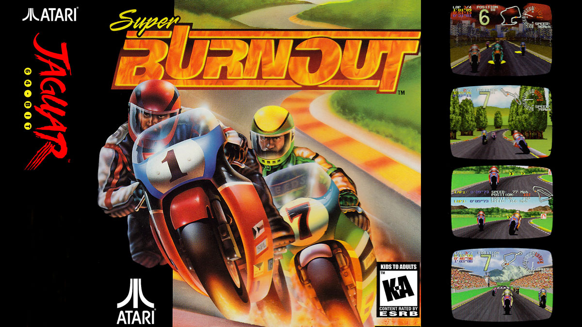 Super Burnout sur Atari Jaguar : Une Épopée de Vitesse et de Nostalgie