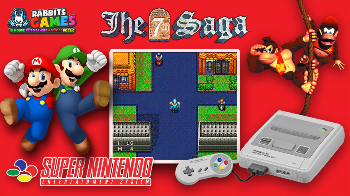 The 7th Saga sur Super Nintendo : Plongez dans un RPG légendaire