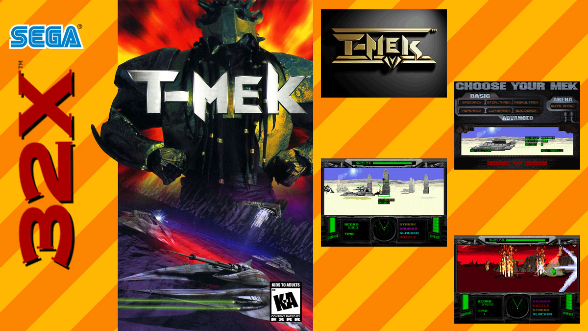 T-Mek sur Sega 32X : Plongée dans un univers de combat futuriste