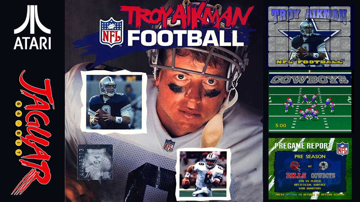 Troy Aikman NFL Football sur Atari Jaguar : Expérience Ultime