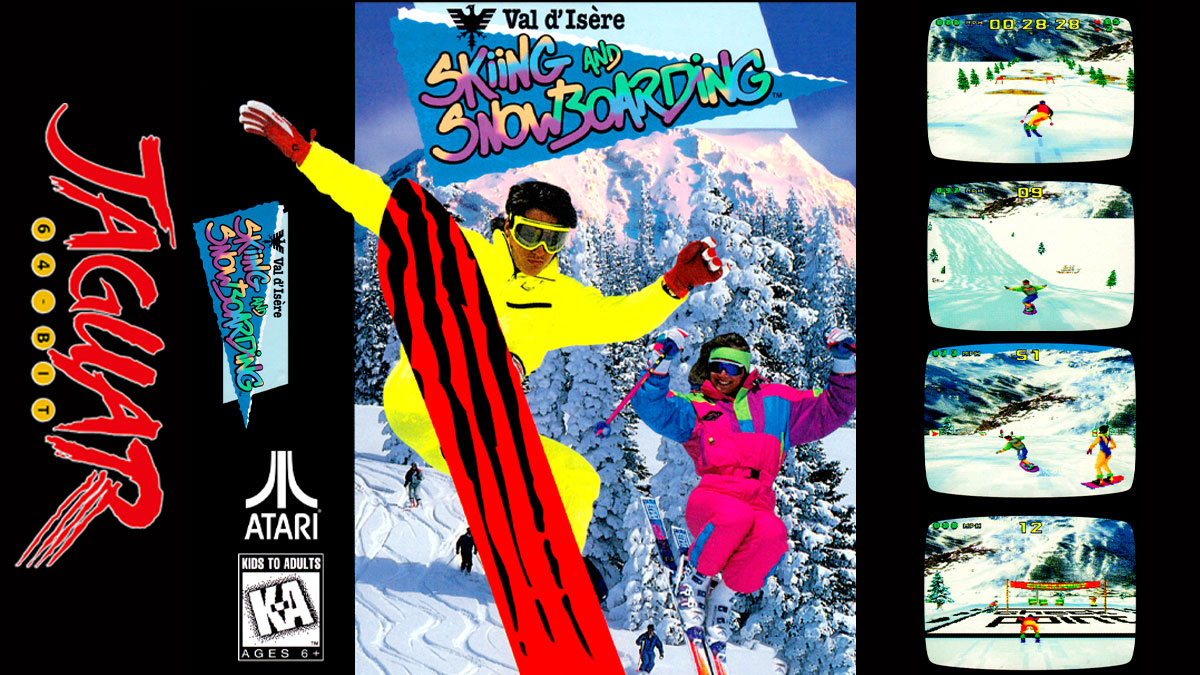 Val d'Isère Skiing and Snowboarding sur Atari Jaguar : L'Épopée Glacée qui Vous Emportera