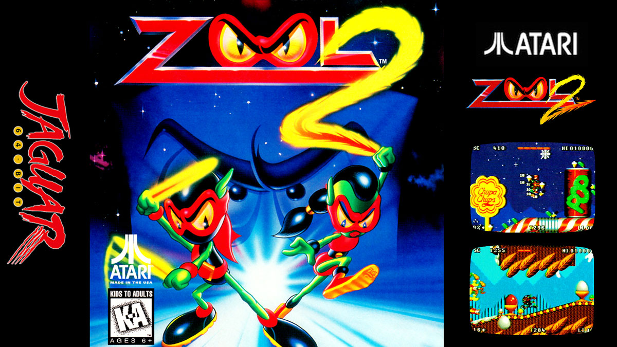 Zool 2 sur Atari Jaguar : Plongée dans un Monde de Couleurs et de Défis