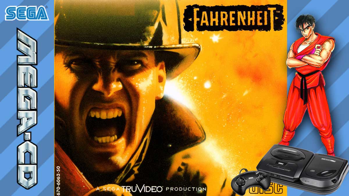 Fahrenheit sur Mega CD : Plongez dans l'enfer interactif des pompiers !