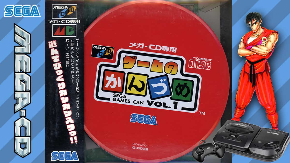 Game no Kanzume: Sega Games Can Vol. 1 sur Mega CD - Le Trésor Ultime des Collectionneurs Rétro